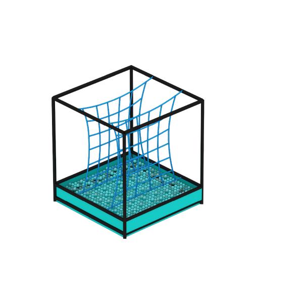 Junior Ninja Course Indoor Playground Equipment for Ages 5-12