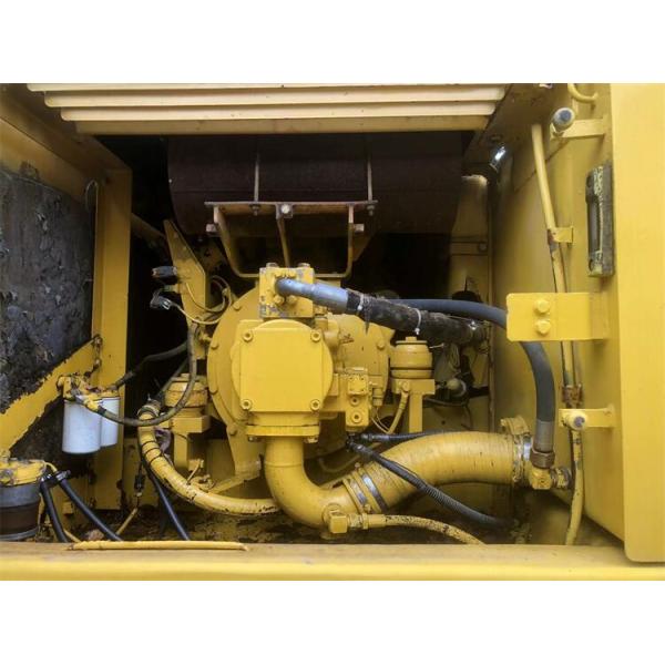 Japan Original Used Komatsu PW160-7 Wheel Excavator in with Transport Length of 7.1 m