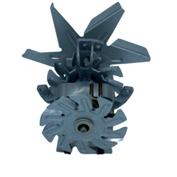 45W Dual Heat Hot Air Circulation Fan Shaded Pole Motor For Oven And Lab Equipment