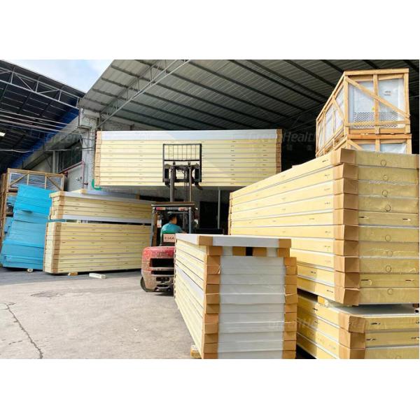 PU Panel Food Cold Storage Room Restaurant Commercial Kitchen Walk In Freezer