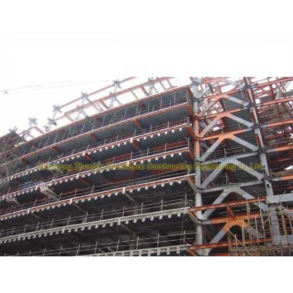 DIN GB JIS Durable Multi Floor Building Hot Dip Galvanized C / Z Channel Steel