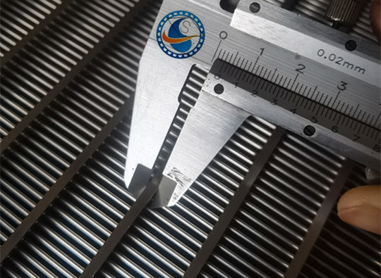 400 Micron Ss 304 Dsm Wedge Wire Panel For Wastewater Industry