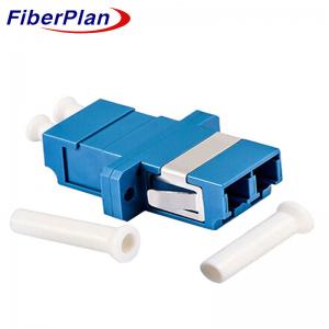 China Fiber Optic Adapter LC UPC LC UPC FTTH SM MM Fiber Optic Cable Adapter Simplex Duplex on sale
