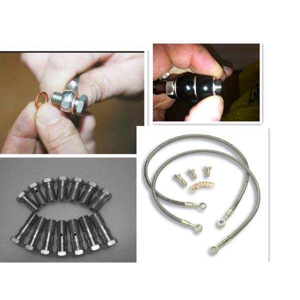 dot approved OE stainless steel wire braided brake line