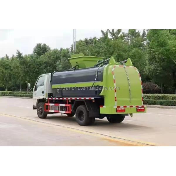 Compressed Sanitation Rubbish Waste Compactor Garbage Truck for City Waste Transfer Manual Transmission and Durable