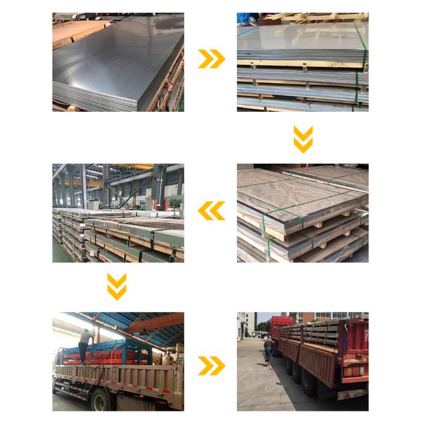 Stainless Steel Plate/Sheet Embossing Steel Plate 430 316 316L No. 1 2b Ba Mirror Finishing