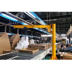 Quality Pillar Mounted Jib Rotating Crane Working Customized In Warahouse wholesale