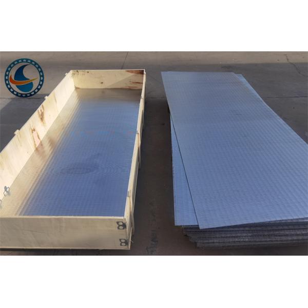 High Strength Wedge Wire Screen Panels Long Lifespan Ss 304