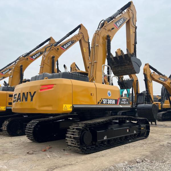 Heavy Duty Sany Sy305 Second Hand Diggers Mining Excavator Hydraulic Machine