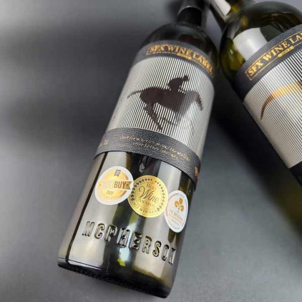 Holographic Dynamic Wine Custom Sticky Labels Printing Business Sticky Labels ODM