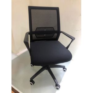 Quality Rotatable Waist Support 50cm Mesh And Fabric Task Chair wholesale