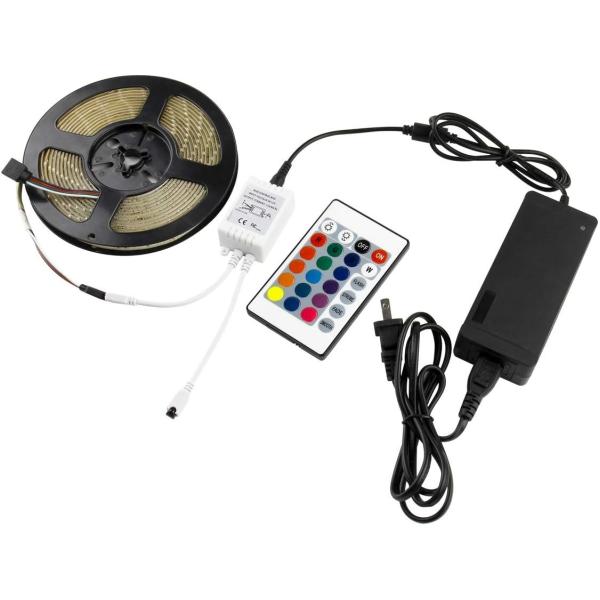 5Meter 150leds TV backlight led strip DC5V Remote control 24keys SMD5050 RGB Strip Tira USB port Strip Flexible led