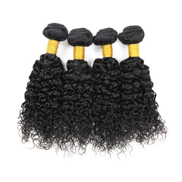 Light Brown Water Wave Crochet Hair / 100 Water Wave Weave Human Hair