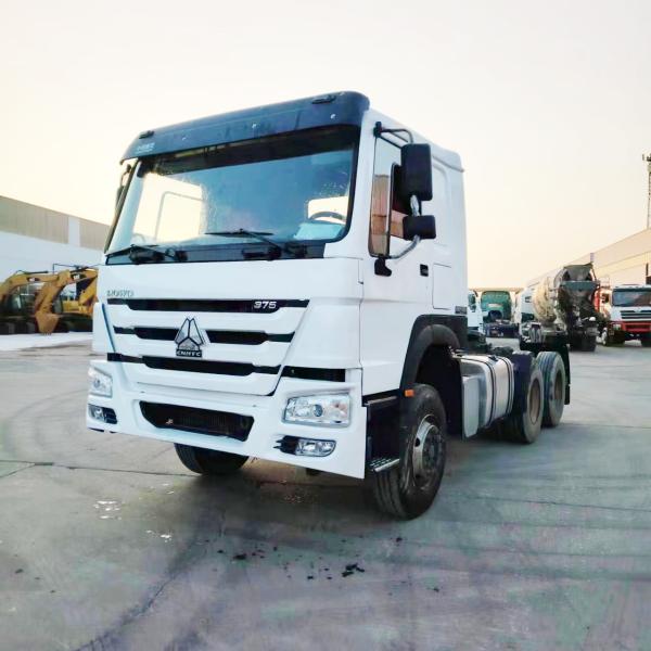 Affordable Used HOWO 6X4 375HP Tractor Truck Head with Comfortable Cabin in Africa