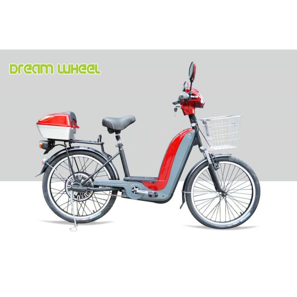 32km/H Electric Pedal Assisted Bicycle 24 Inch Wheel 350W Brushless Motor