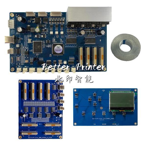 Inkjet Printer System XP600 Board UV Flatbed Printer Wine Bottle Metal Pattern Textile Clothing T-shirt Digital Print