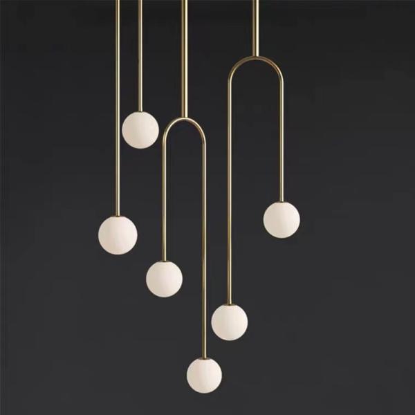 Home Lighting Indoor E27 Classic Glass Bubble Ball Led Ceiling Pendant Lamp