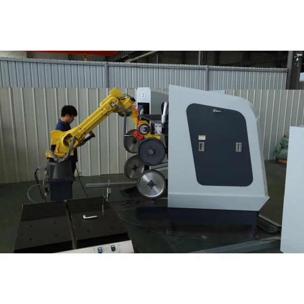 Reprogrammable Abrasive Belt Grinding Machine 380V For Surface Treatment