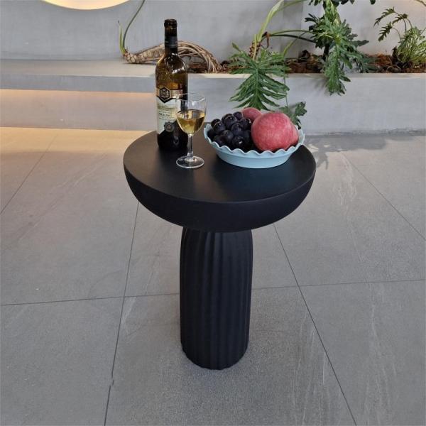 GRC Concrete Table Sets Modern Cement Dining Table Set Customized