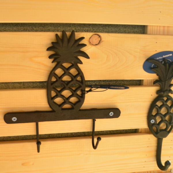 Pineapple Vintage Wall Mounted Key Hanger Cast Iron Crafts
