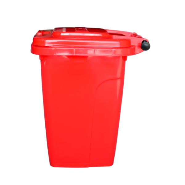 30 Gallons Recycle Trashcan Outside Plastic Trash And Recycling Can