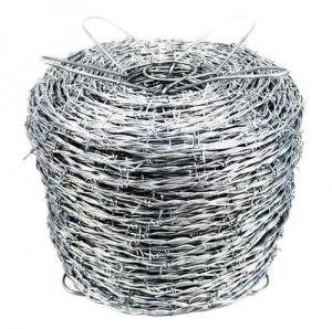 Quality BWG16 Hot Dipped Galvanized Barbed Wire Price Per Roll Barbed Wire Fence wholesale