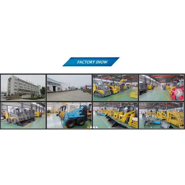 2800kg Capacity Mini Skid Steer Loader with Hydraulic Control System and Versatility