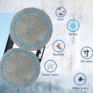 Quality 2kg Battery Powered Glass Cleaning Robot Remote Control Waterproof wholesale