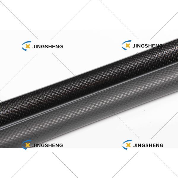 φ26.05*1235mm Carbon Tube 3K Glossy Surface for gutter cleaning OEM