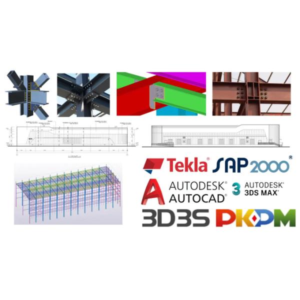Corrosion Resistant Prefab Metal Warehouse Building OEM With Portal Frame