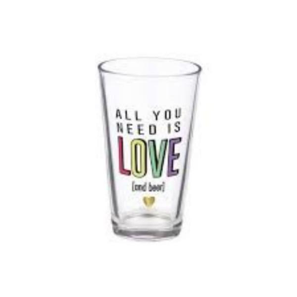 Wholesale High Quality Mother's Day Gist Glass 450ml Hypo Cup with Decal