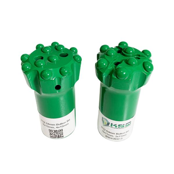 R32 2 1/2Inch Ballistic Underground Mining Tools Button Drill Bit