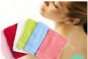 China Bath Glove Spa Bath Towel Sponge Shower Intrafamilial Exfoliating Scrubbing Bath Towel on sale