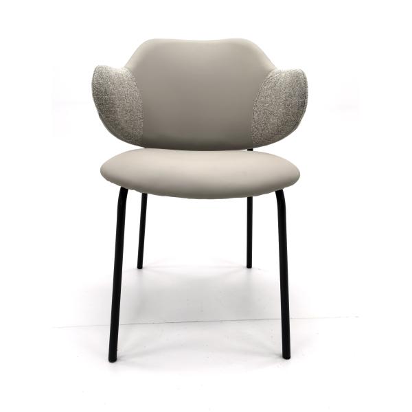 Italian Modern Luxury Restaurant Pu Dining Room Chair Home Furniture Leather Dining Chairs With Metal Legs