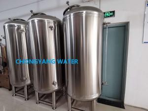 China Round Portable Water Tank Chemical Reactor Vessel on sale