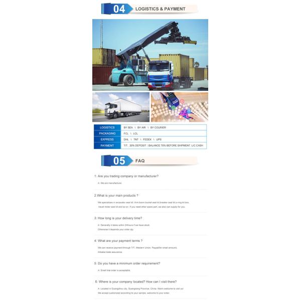 Blade Cylinder Seal Kit 707-98-42720 7079842720 For PC88MR-10 Excavator