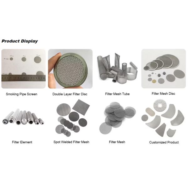 Stainless Steel Wire Mesh Pleated Filter Element High Pressure Hydraulic Oil Filter