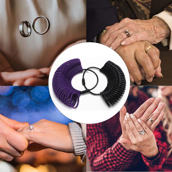 US/UK/HK size Jewelry Accessories Tools Plastic Ring Finger Gauge