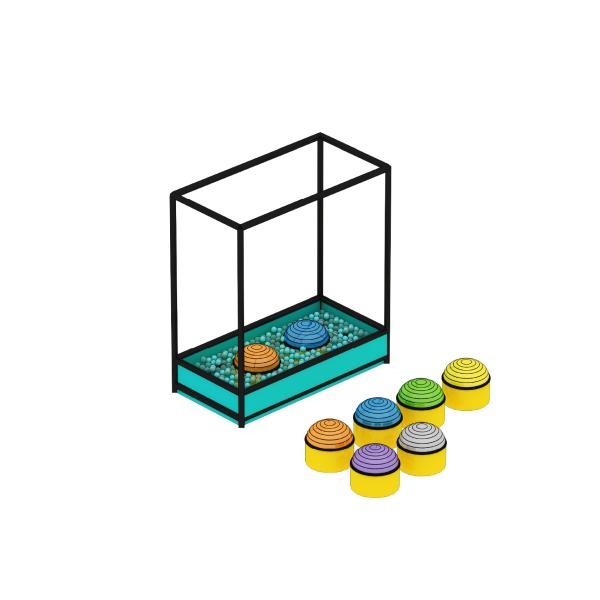 Junior Ninja Course Indoor Playground Equipment for Ages 5-12