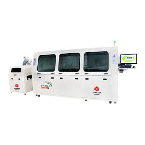 Quality Automatic Soldering Oven Machine SUNEAST E-FLOW-Z Automatic PCB Wave Soldering Lines wholesale