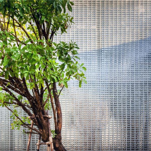 Crystal Blocks Mosaic Tile Decoration Partition Wall Solid Glass Brick Curtain Wall