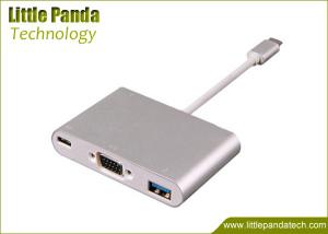 China Latest Super Speed Best USB Hub USB 3.1 Type C to VGA Adapter Aluminum Hub USB on sale