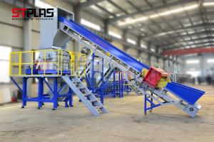 Quality Compactor Plastic Recycling Machine LDPE PE Plastic Film Cutter 1000kg/H wholesale