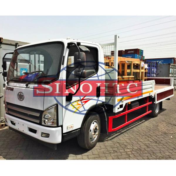 7 Tons Cargo Transport Truck Euro 5 Emission Europe Standard CUMMINS Engine