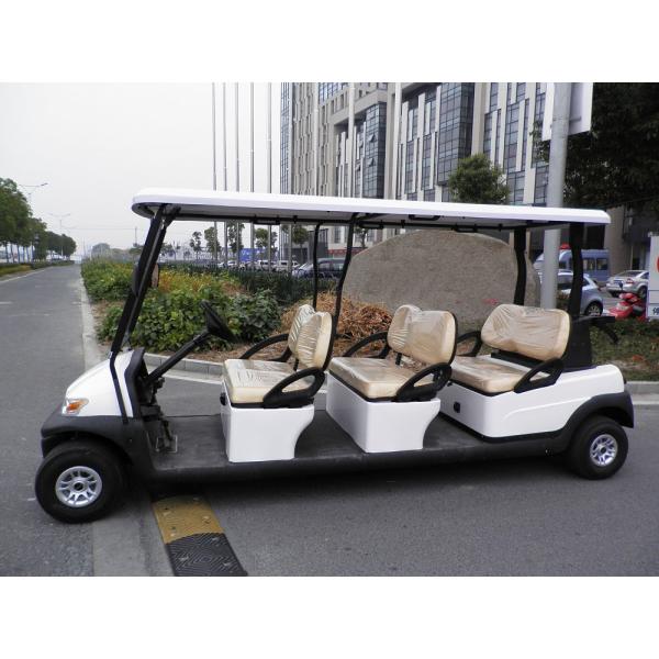 Park 6 Seater Golf Cart Electric Sightseeing Car With 3.7kw KDS Motor