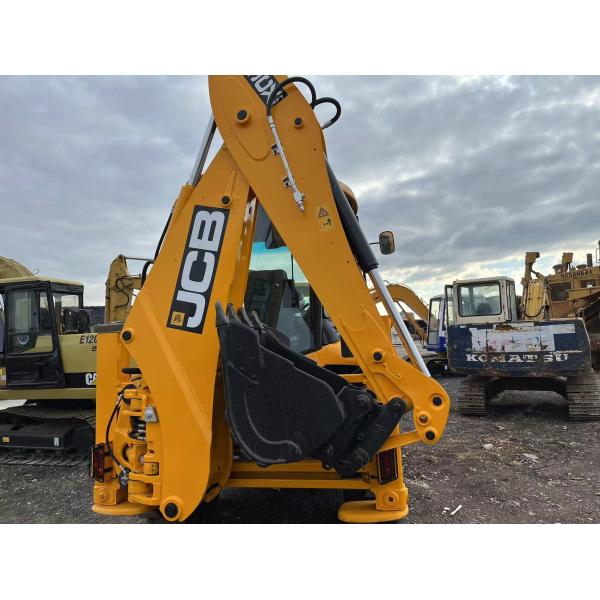 Used JCB 4CX 3CX Small Excavator 1.3m³ Bucket Backhoe Loader 7800kg