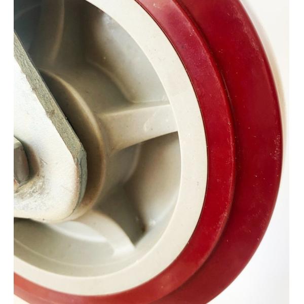 4inch 5inch 6inch 8inch Heavy Duty Roller Bearing Polyurethane PU Swivel Castor