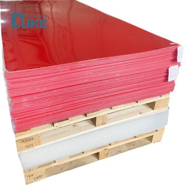 Outdoor 4ft X 6ft Colored Poly Lucite Acrylic Fence Yard Sign Board For Wedding