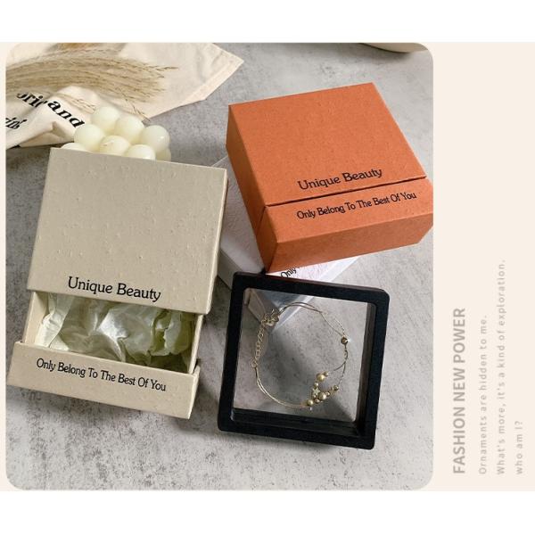 Environmentally Friendly Jewelry Box Gift Box, Wholesale Floating Box Ring Earrings Bracelet Necklace Set Jewelry Gift Box Jewelry Storage Box