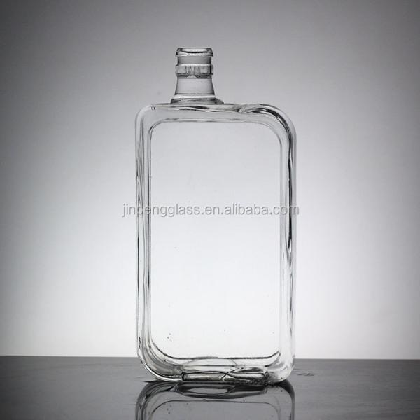 Super Flint Bottle Crystal Glass Brandy Bottle With Screw Cap For Your Requirements